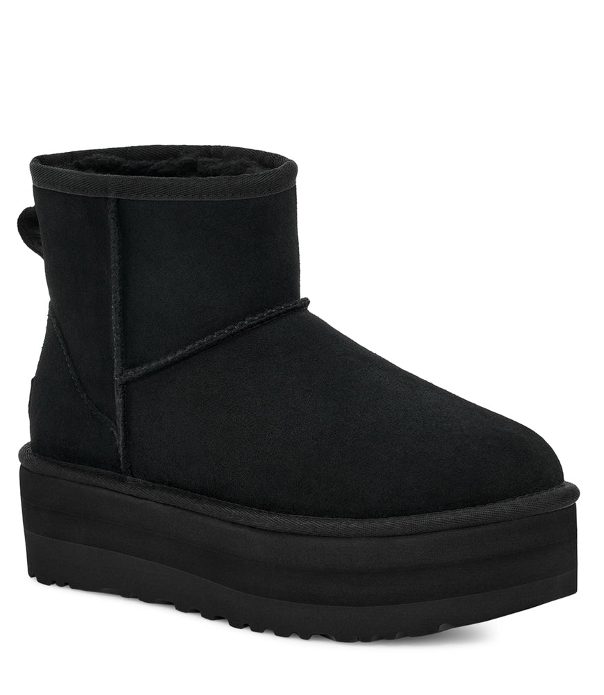 Classic Mini Platform in Black by UGG