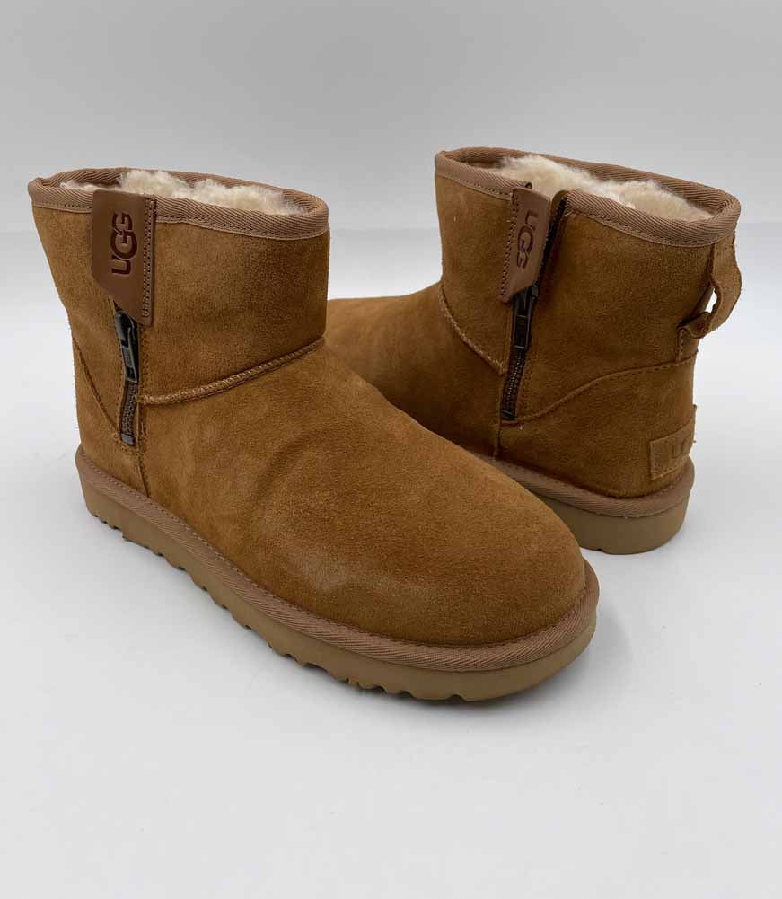 Classic Mini Bailey Zip in Chestnut by UGG