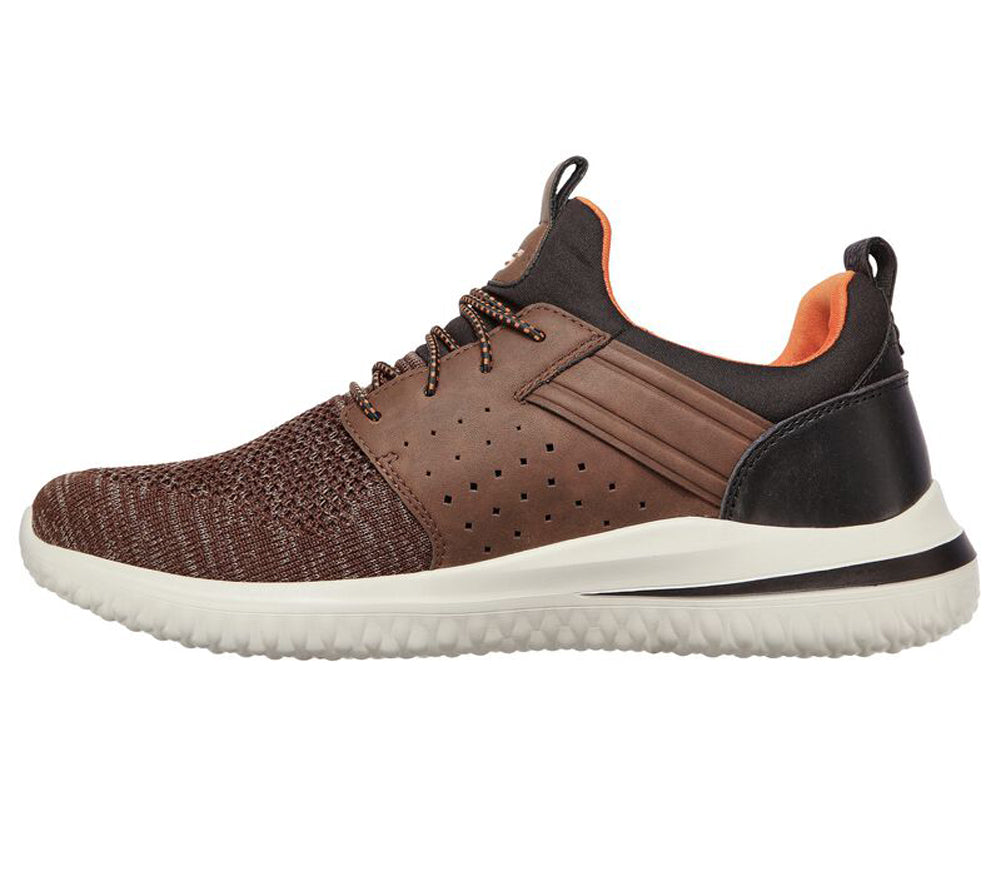 Delson 3.0 Cicada in Chocolate by Skechers