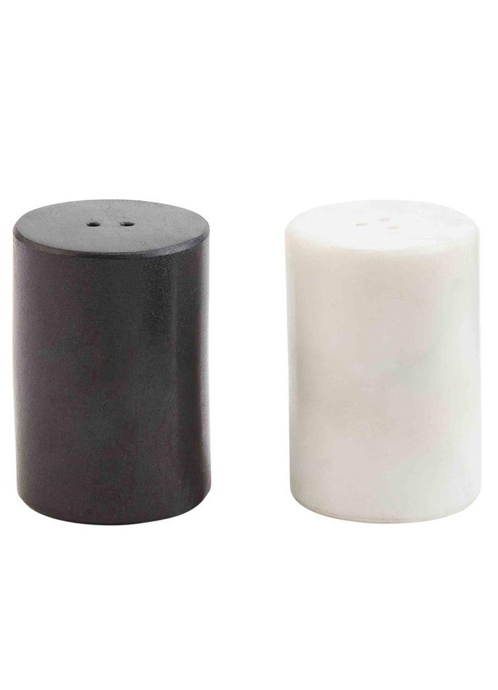 Black/White Salt & Pepper Shakers by Mud Pie