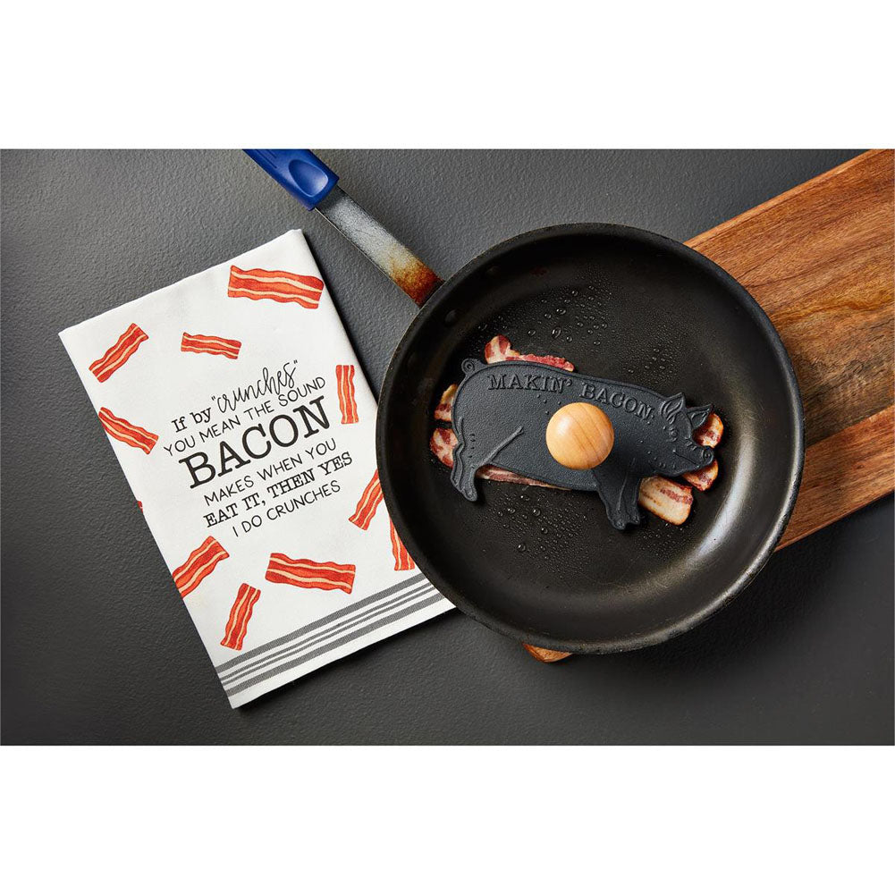 Bacon Press and Towel by Mud Pie