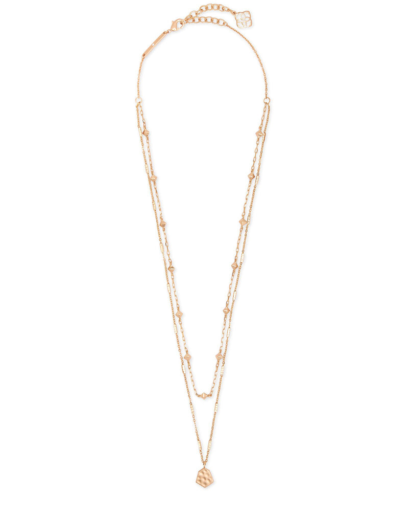 Clove Multi Strnd Nck Rsg Metal by Kendra Scott