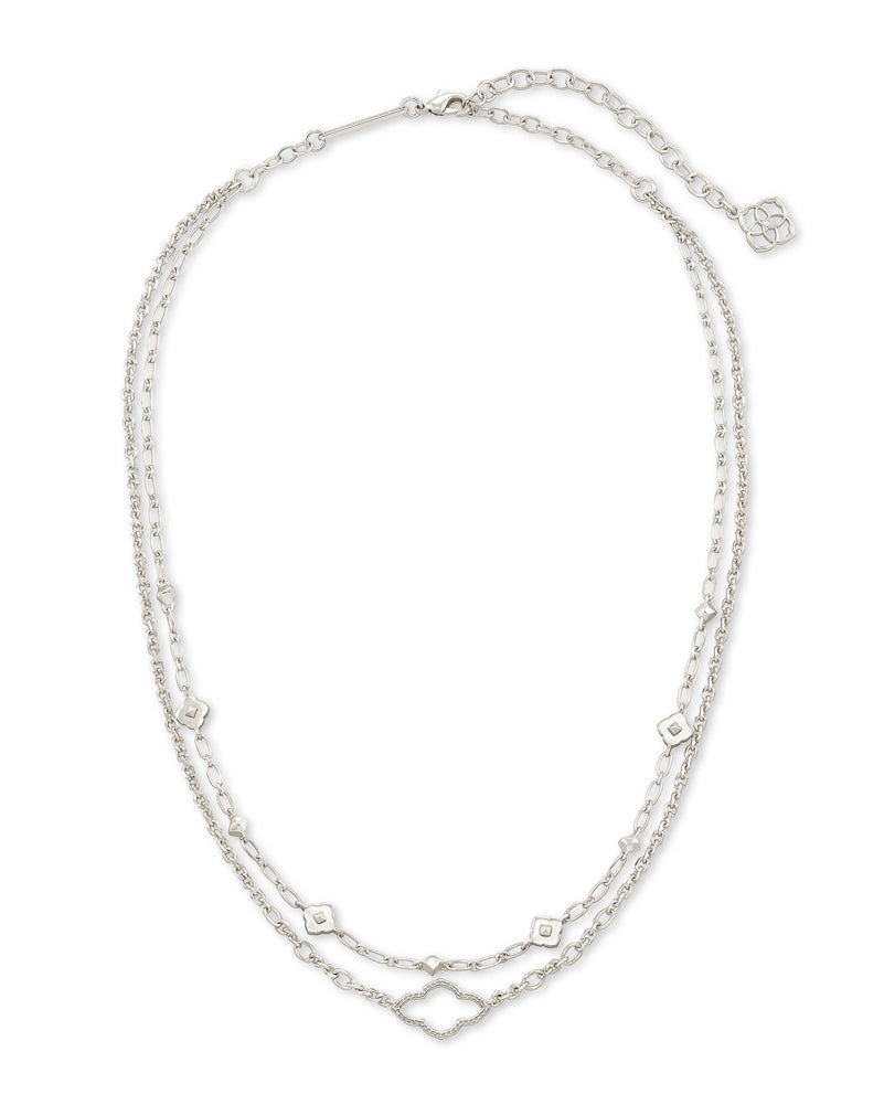 Abbie Multi Strand Nck Rhod Metal by Kendra Scott