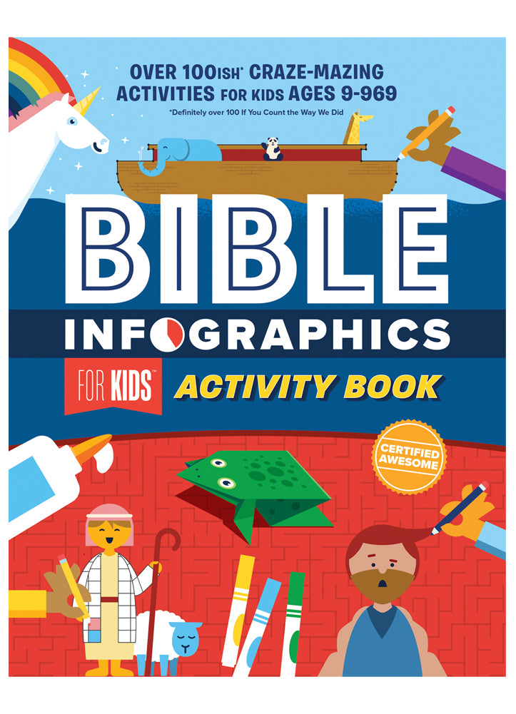 Bible Infographics for Kids Activity Book by Harvest House