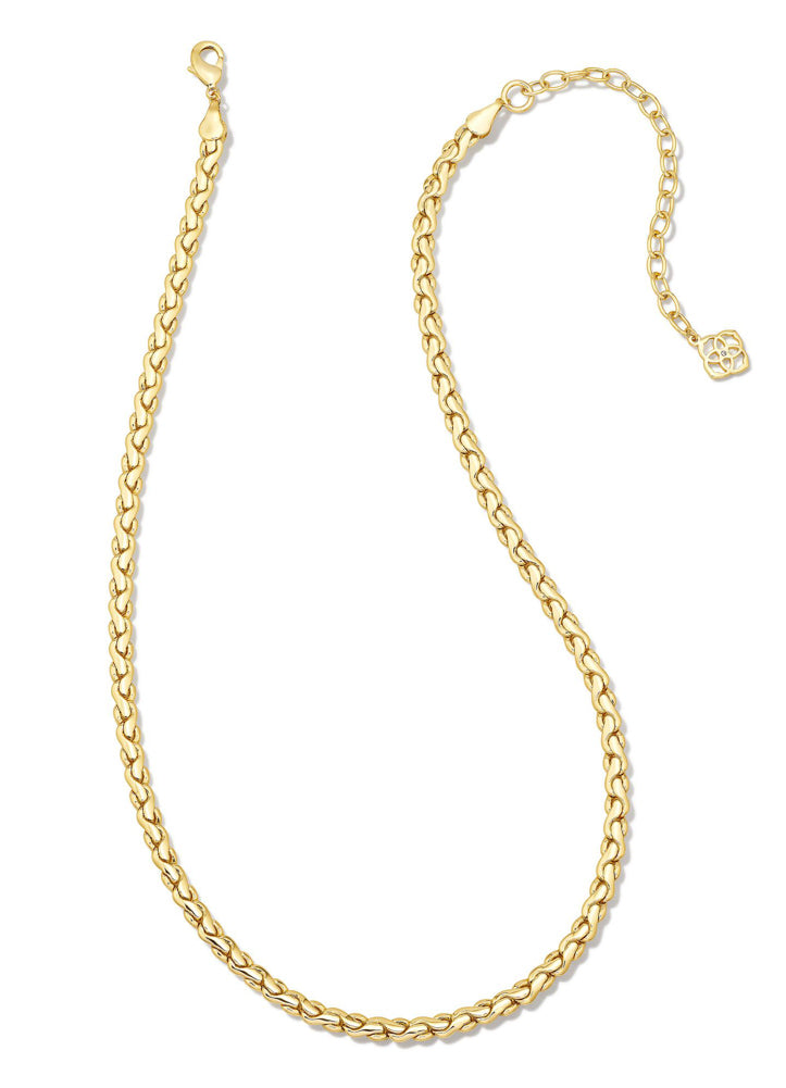 Brielle Chain Necklace in Gold by Kendra Scott