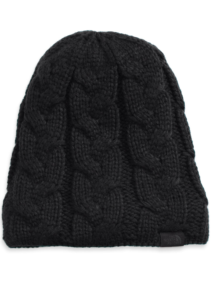 Cable Minna Beanie in TNF Black by The North Face