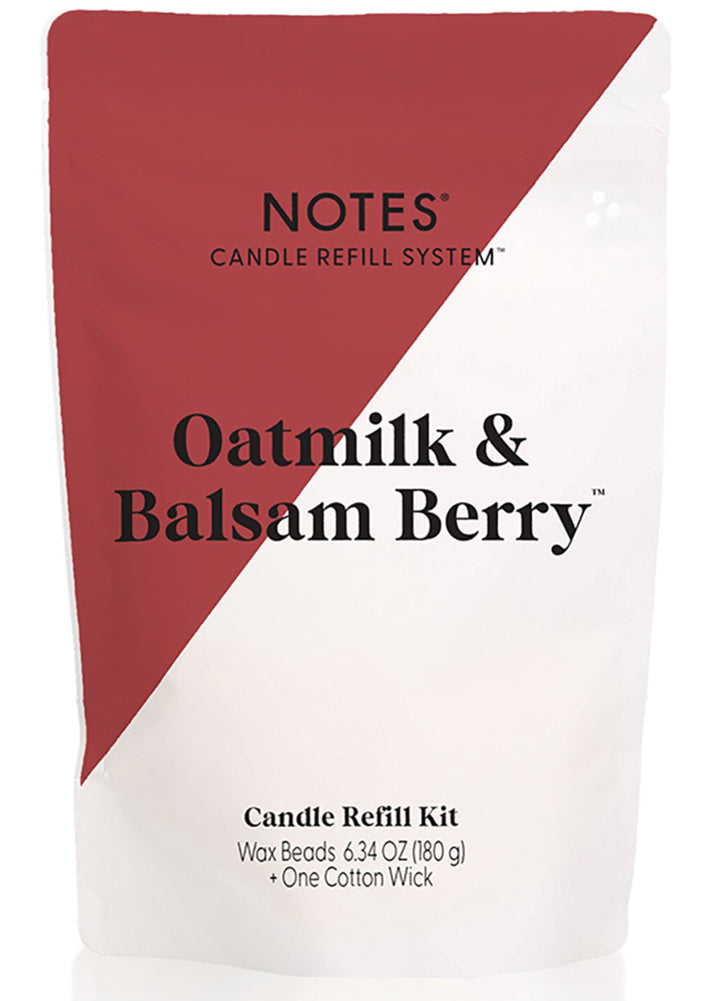 Candle Refill Kit Oatmilk by Notes Candles