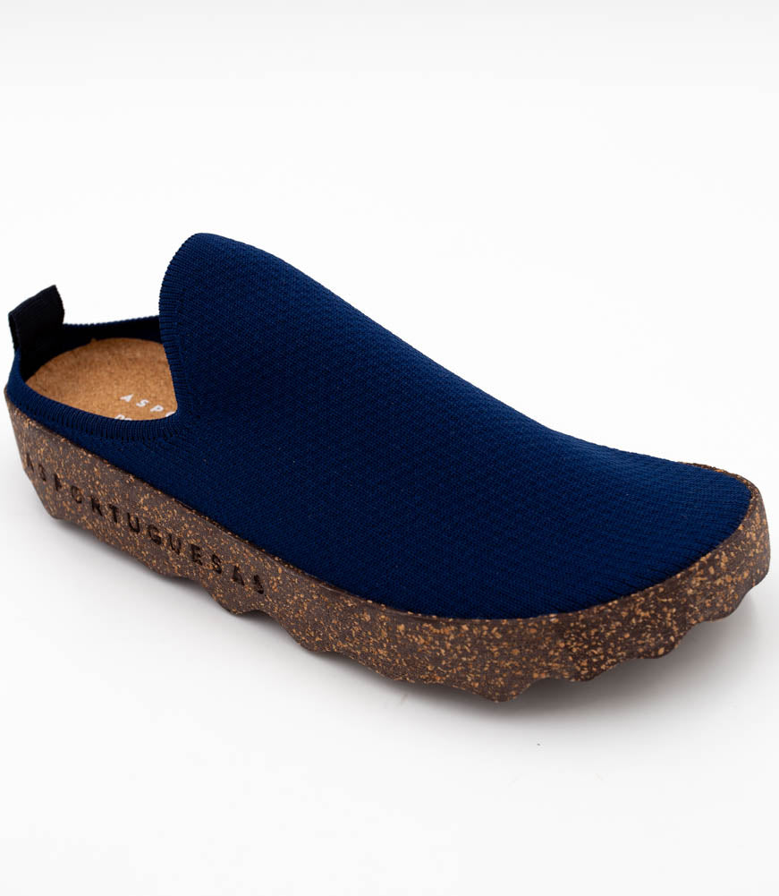 Clog in Navy and Brown by Asportuguesas