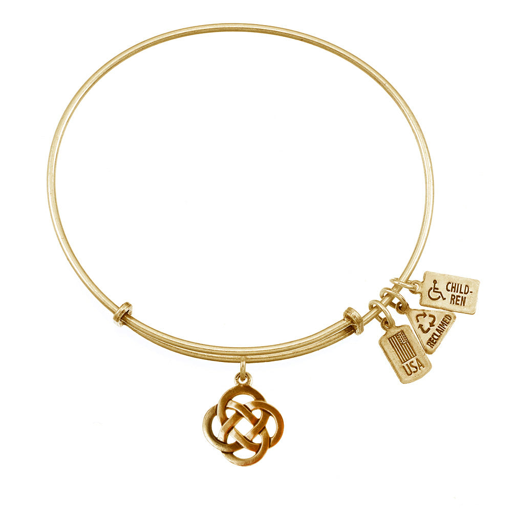 Celtic Knot 3D Bangle by Wind & Fire