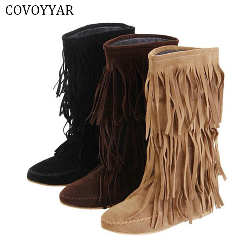 fringe boots cheap