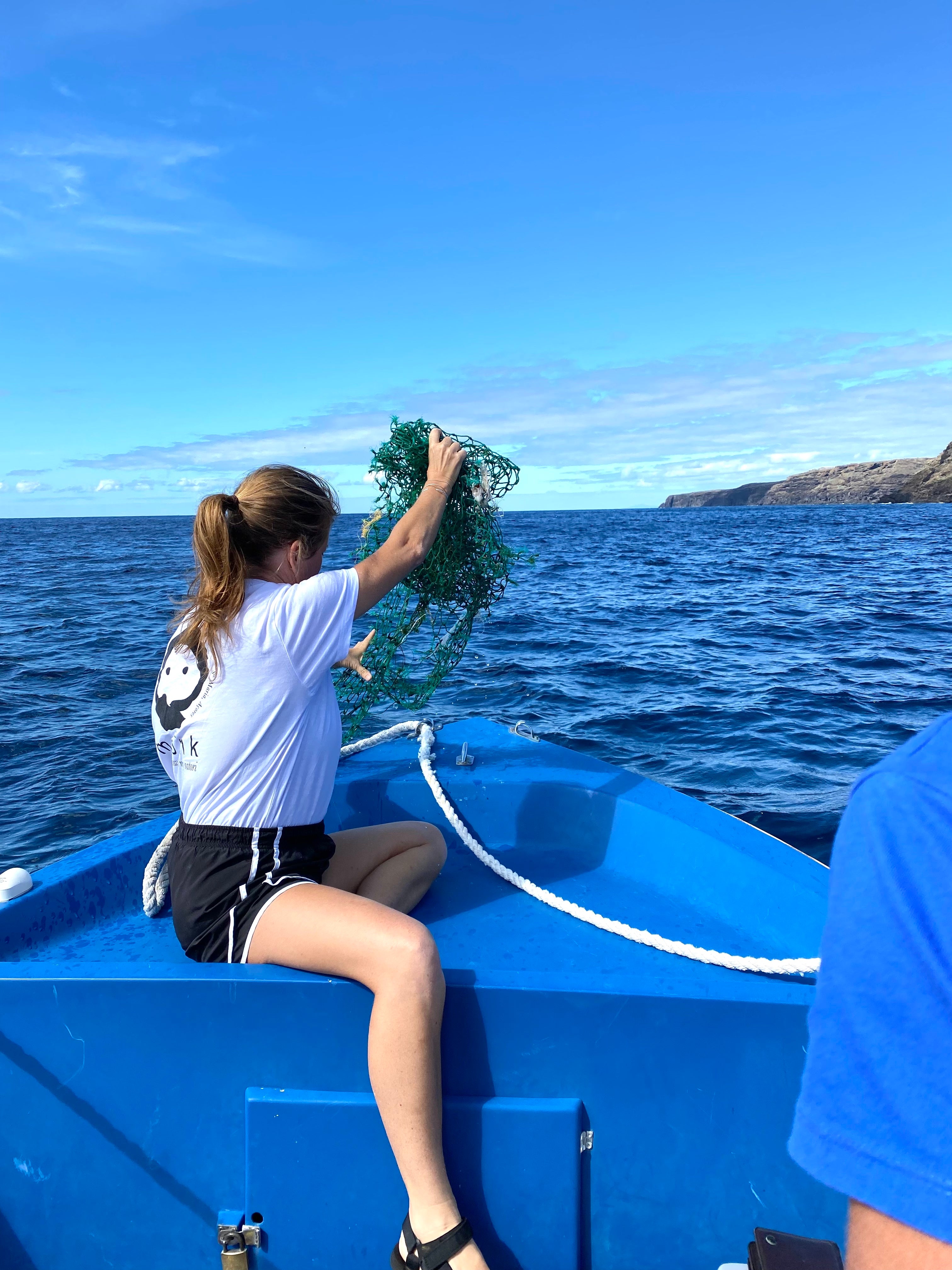 International Coastal Cleanup Day Removing Ghost Fishing Nets from the Ocean