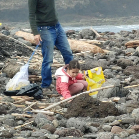 Kids Coastal Cleanup Neon Joyride Anjos Santa Maria Azores