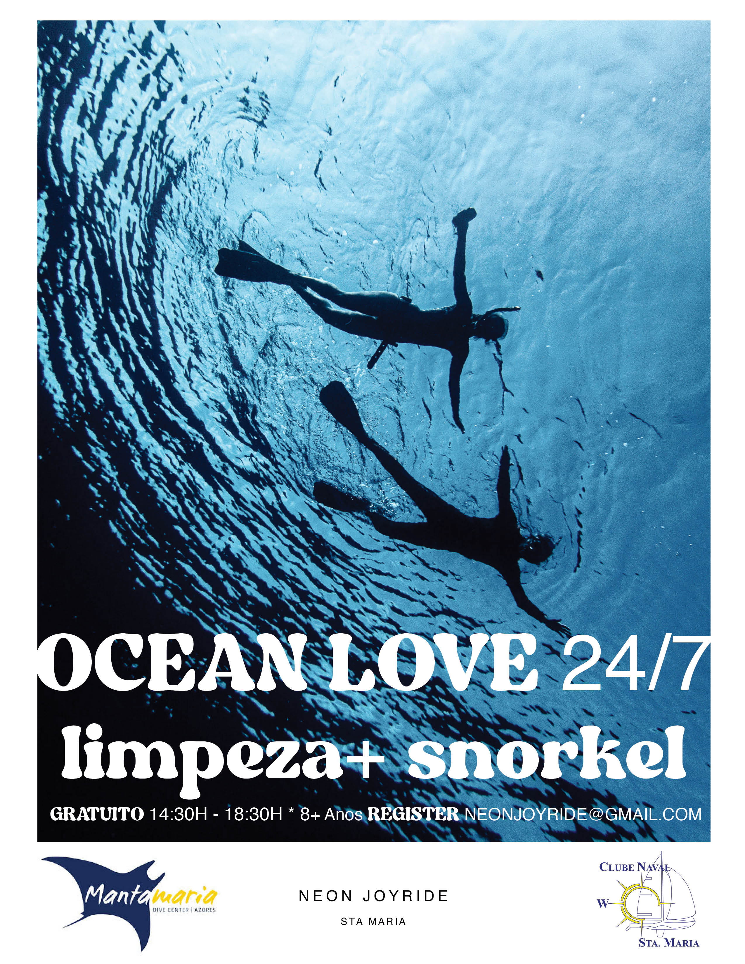 Ocean Love 24/7 Snorkel + Cleanup by Neon Joyride Santa Maria Azores