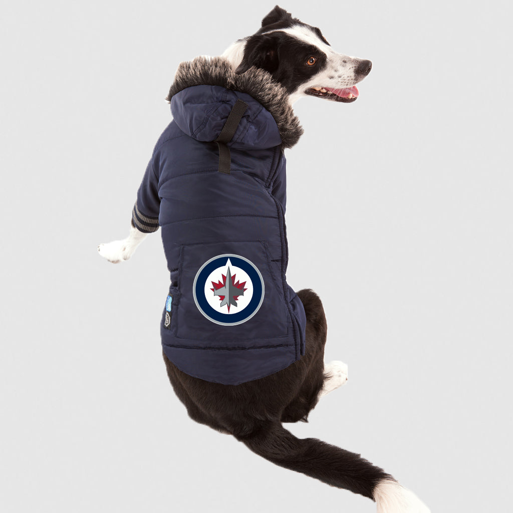 Winnipeg Jets NHL Dog Jacket-image-0