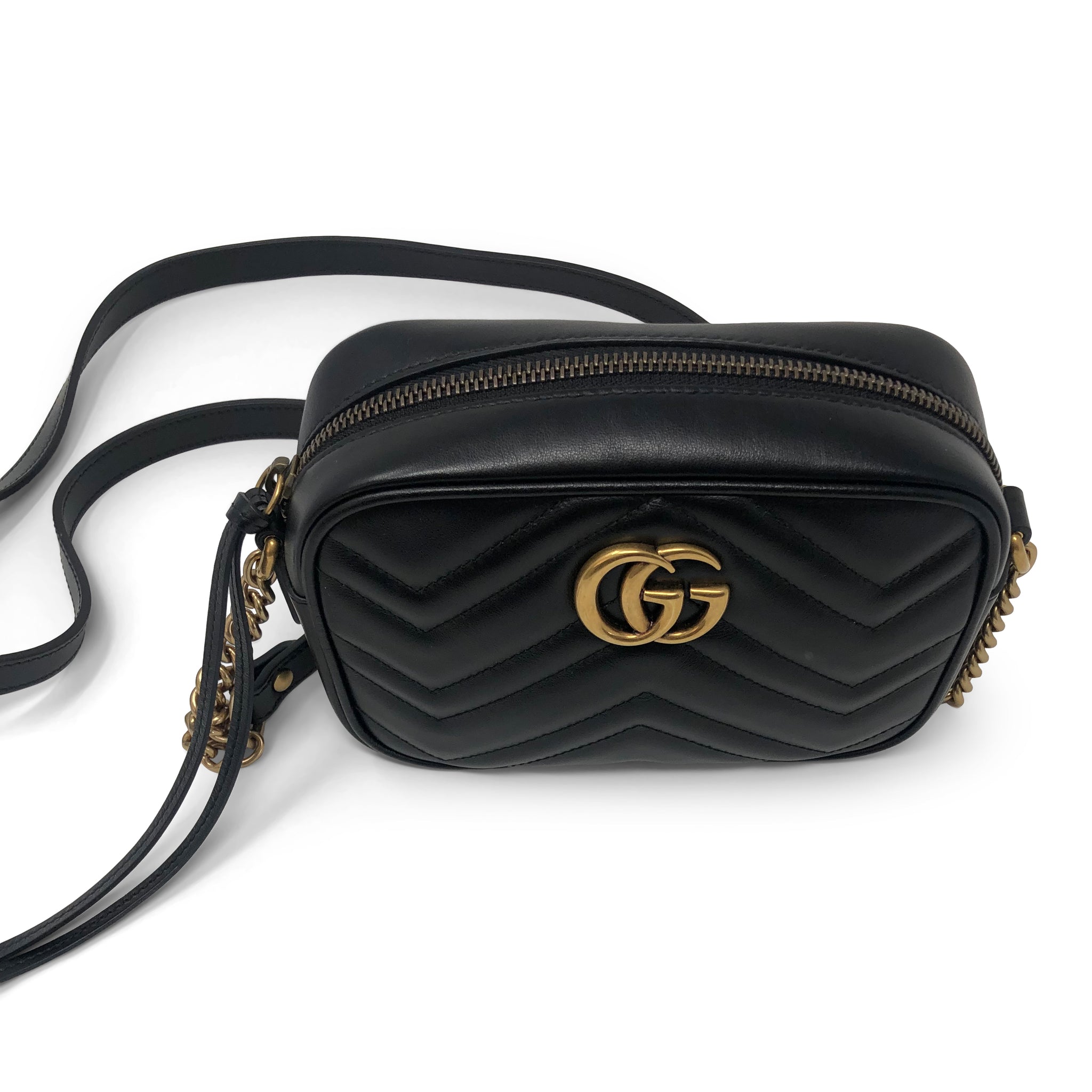 mini gg bag with double g