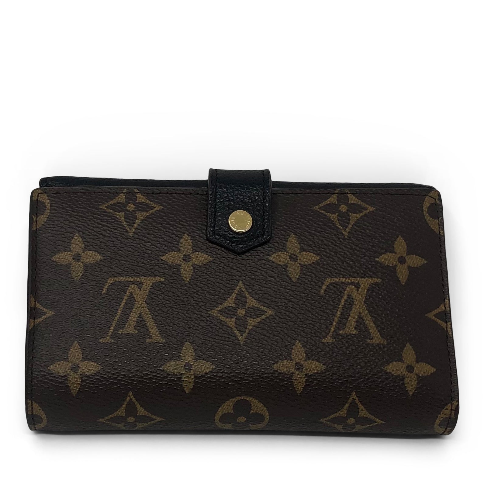Louis Vuitton Pallas Compact Wallet Monogram & Noir | eBay