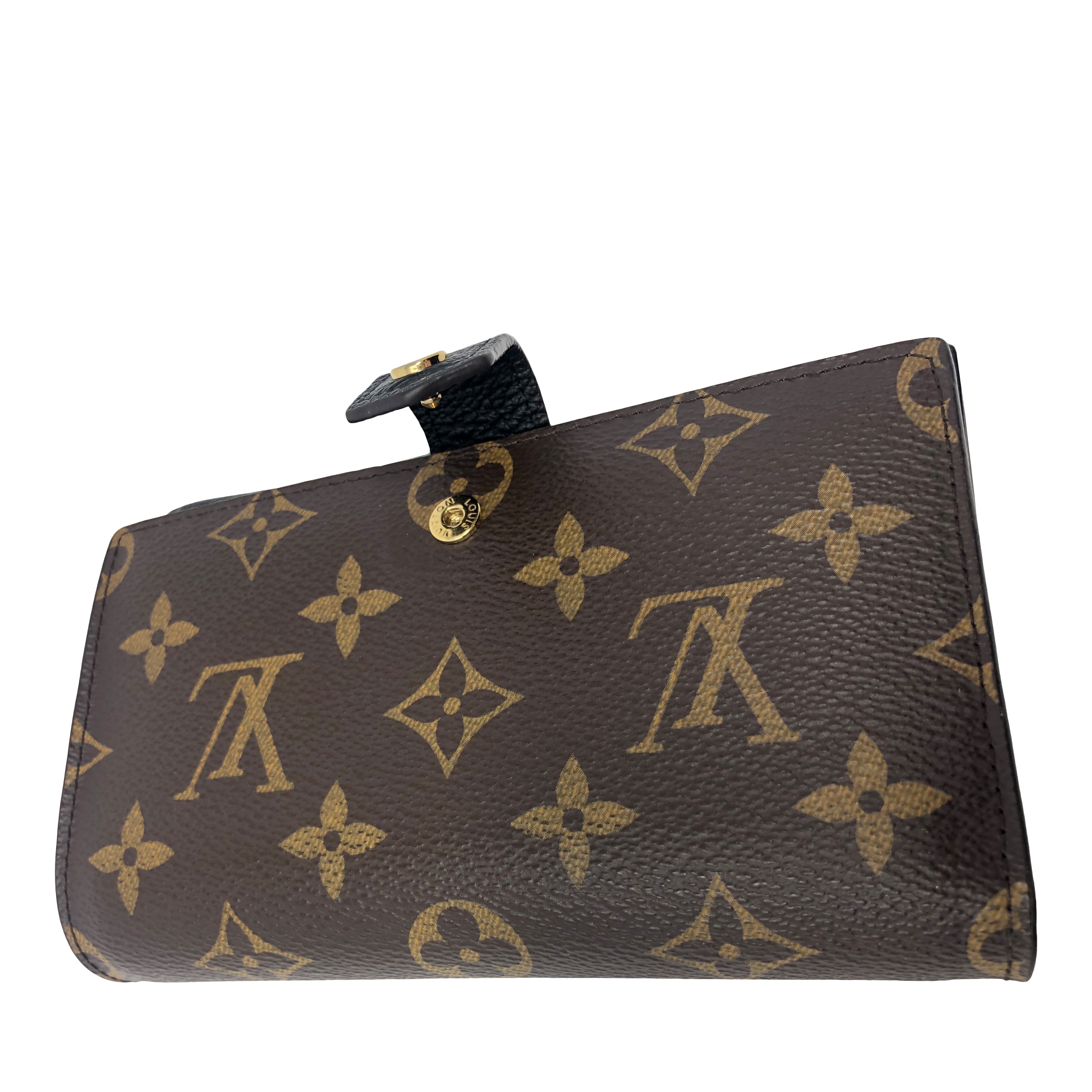 Louis Vuitton Pallas Compact Wallet Monogram & Noir | eBay