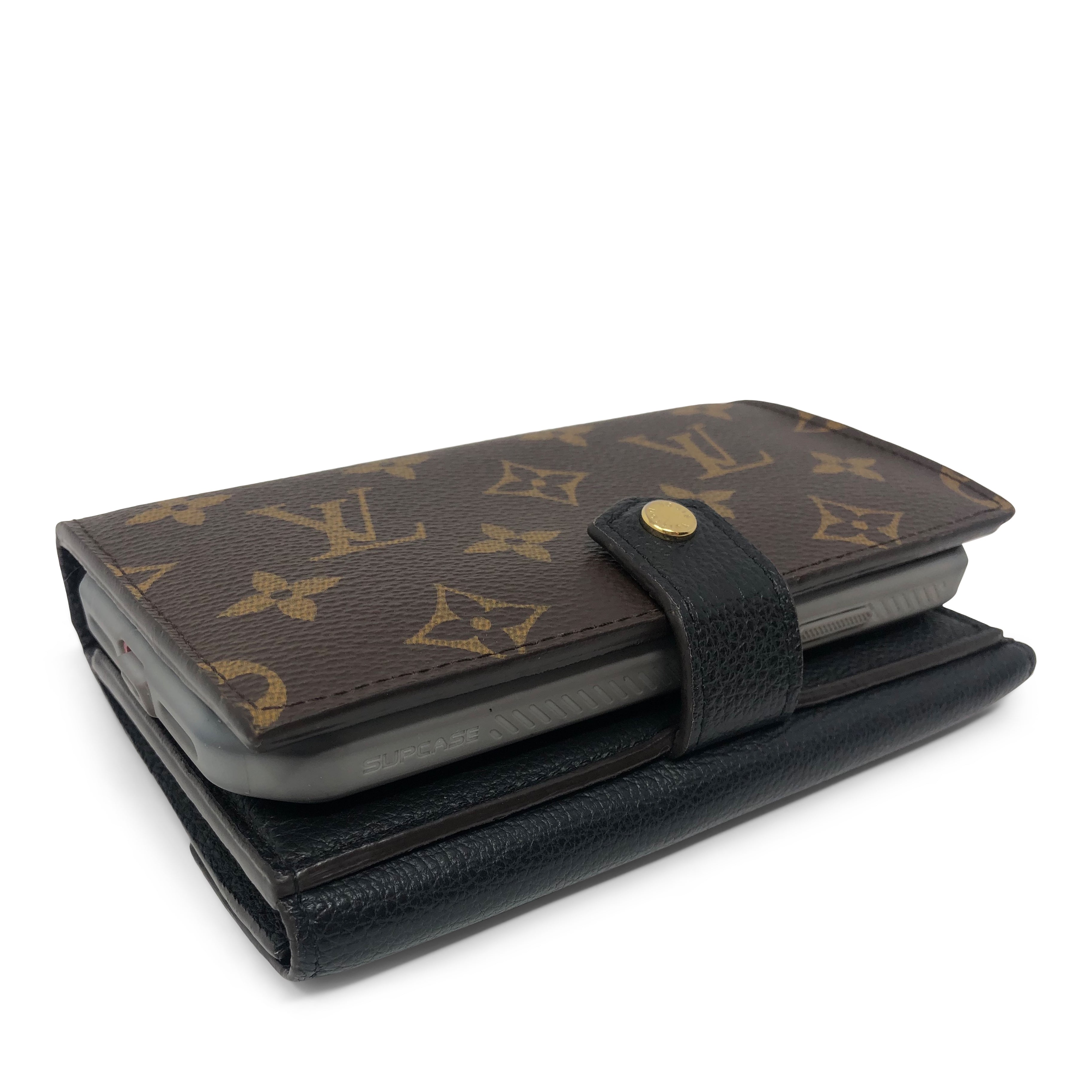 Black Louis Vuitton Vernis Leather Ludlow Wallet For Sale at 1stDibs