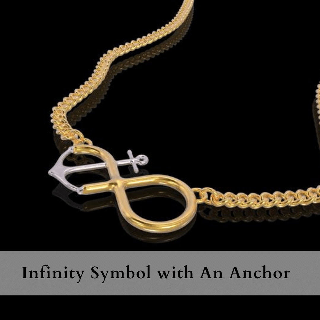 Infinity Symbol with An Anchor 