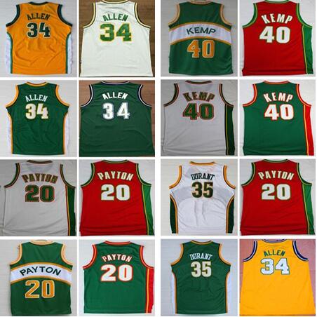 ray allen supersonics jersey