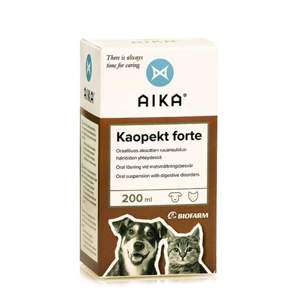 AIKA Kaopekt Forte 200 ml - Oraaliliuos akuuttiin ruoansulatushäiriöön