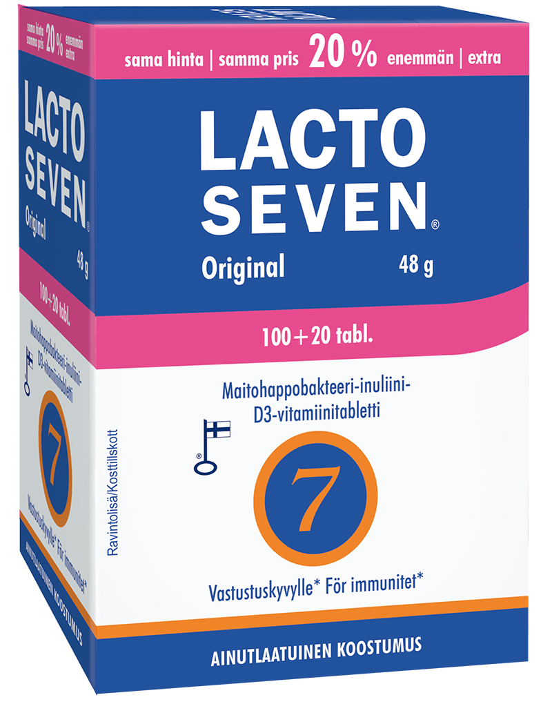 Lacto Seven Original 100 + 20 tabl.