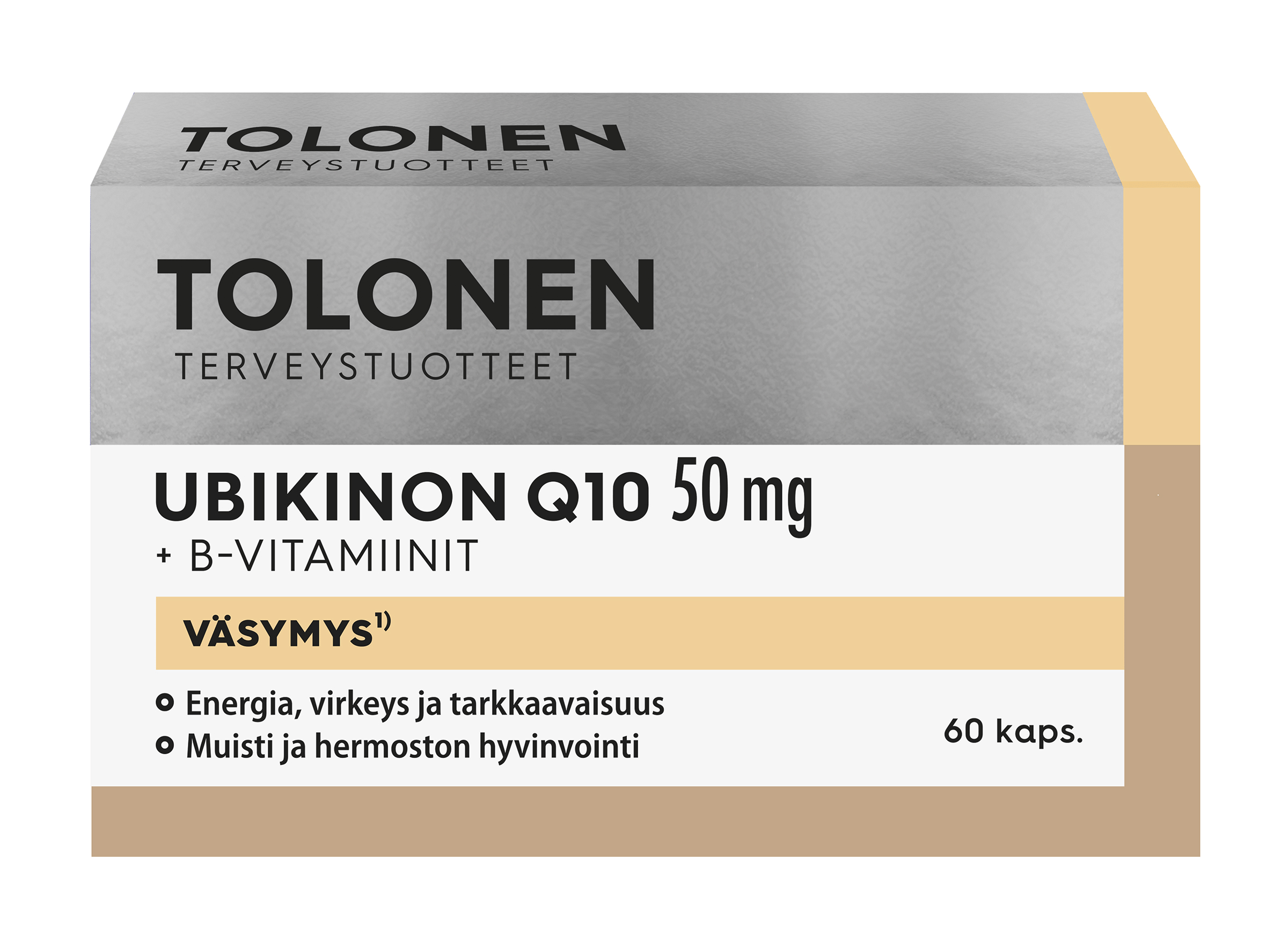 Tolonen Ubikinon Q10 50 mg 60 kaps.