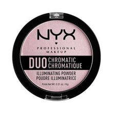 NYX Cosmetics NYX Duo Chromatic Illuminating Powder - Lavender Steel - #DCI02 - Sleek Nail