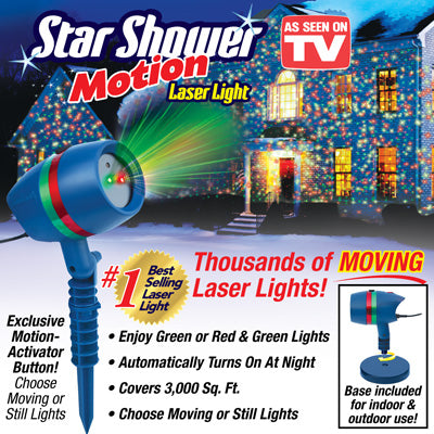 star shower laser magic holiday light show