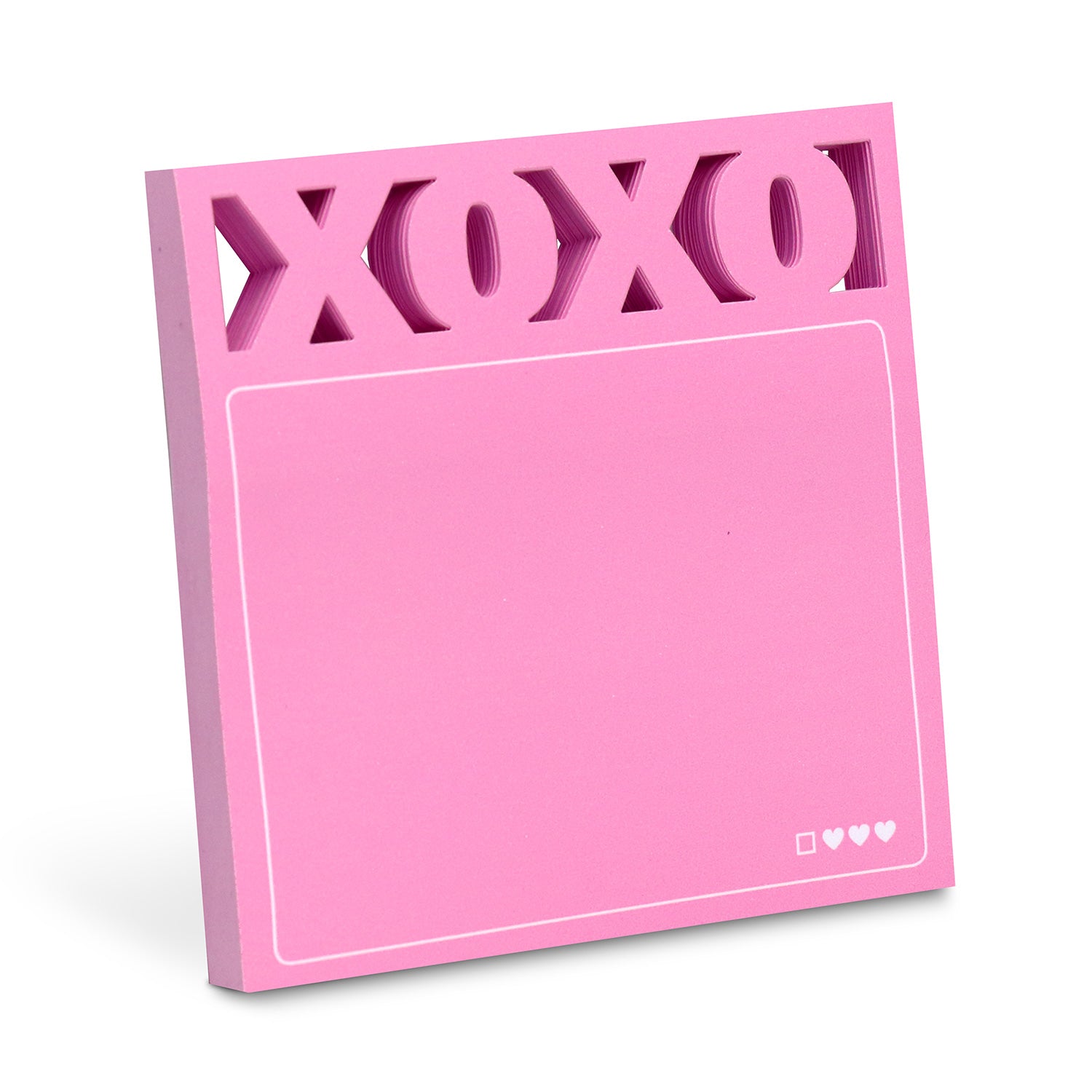 XOXO Diecut Sticky Notes