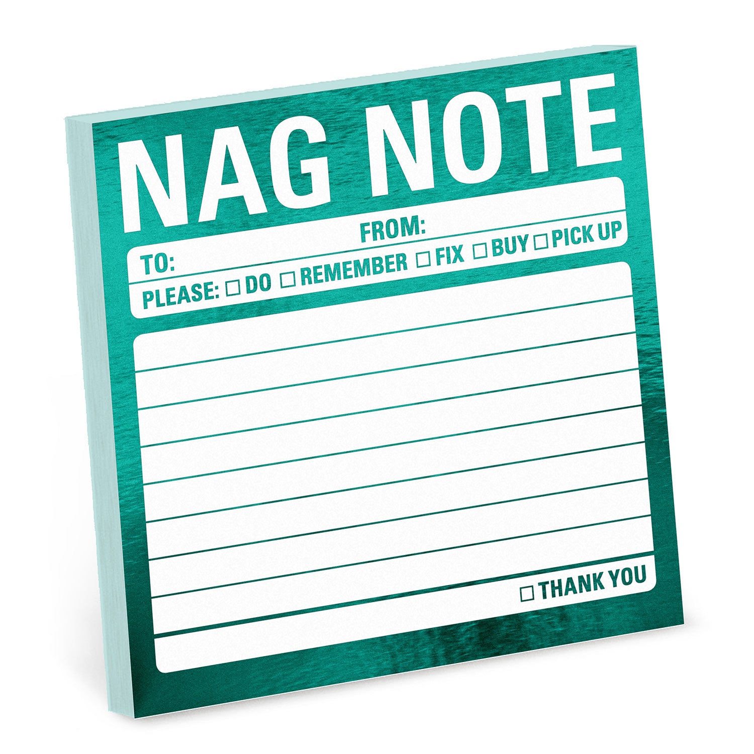 Nag Note Metallic Sticky Notes