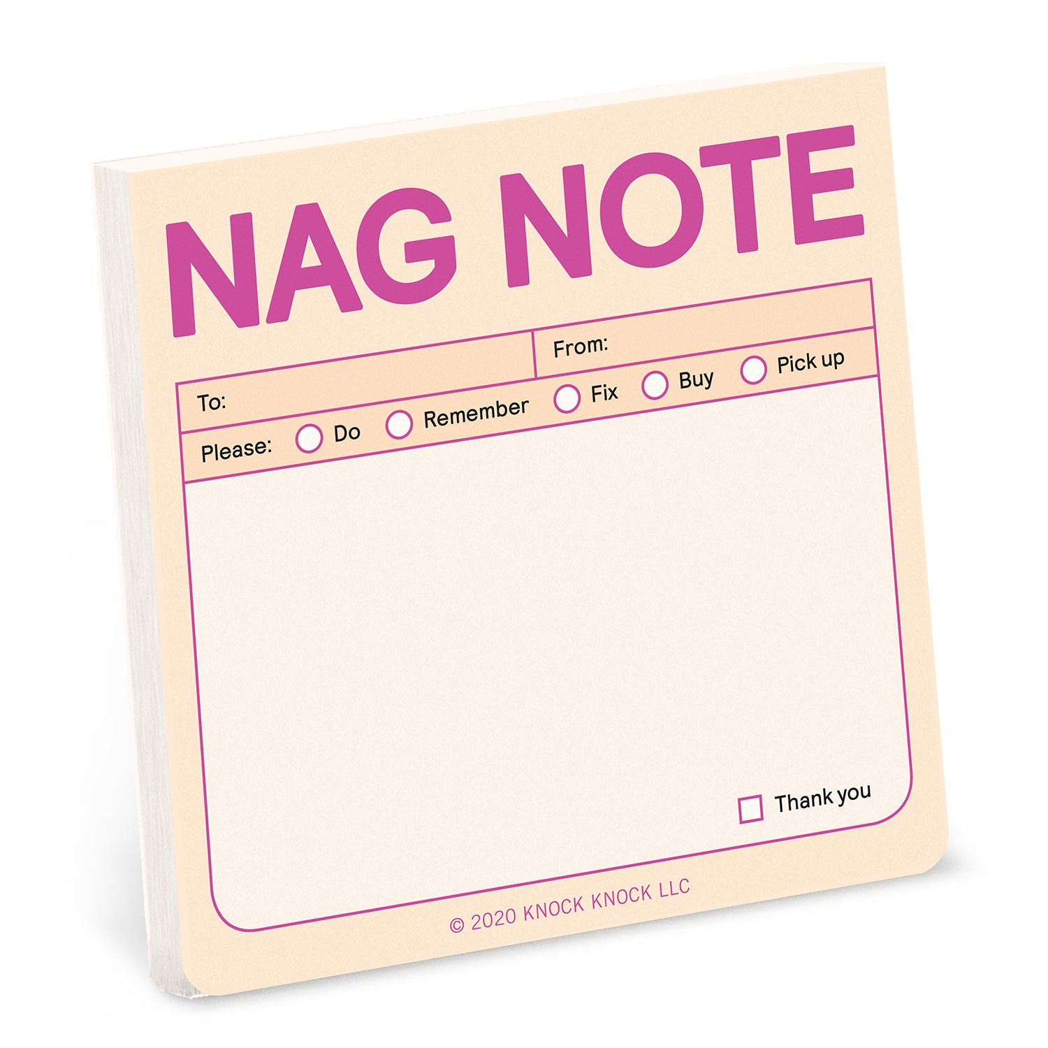 Nag Note Sticky Notes (Pastel Edition)
