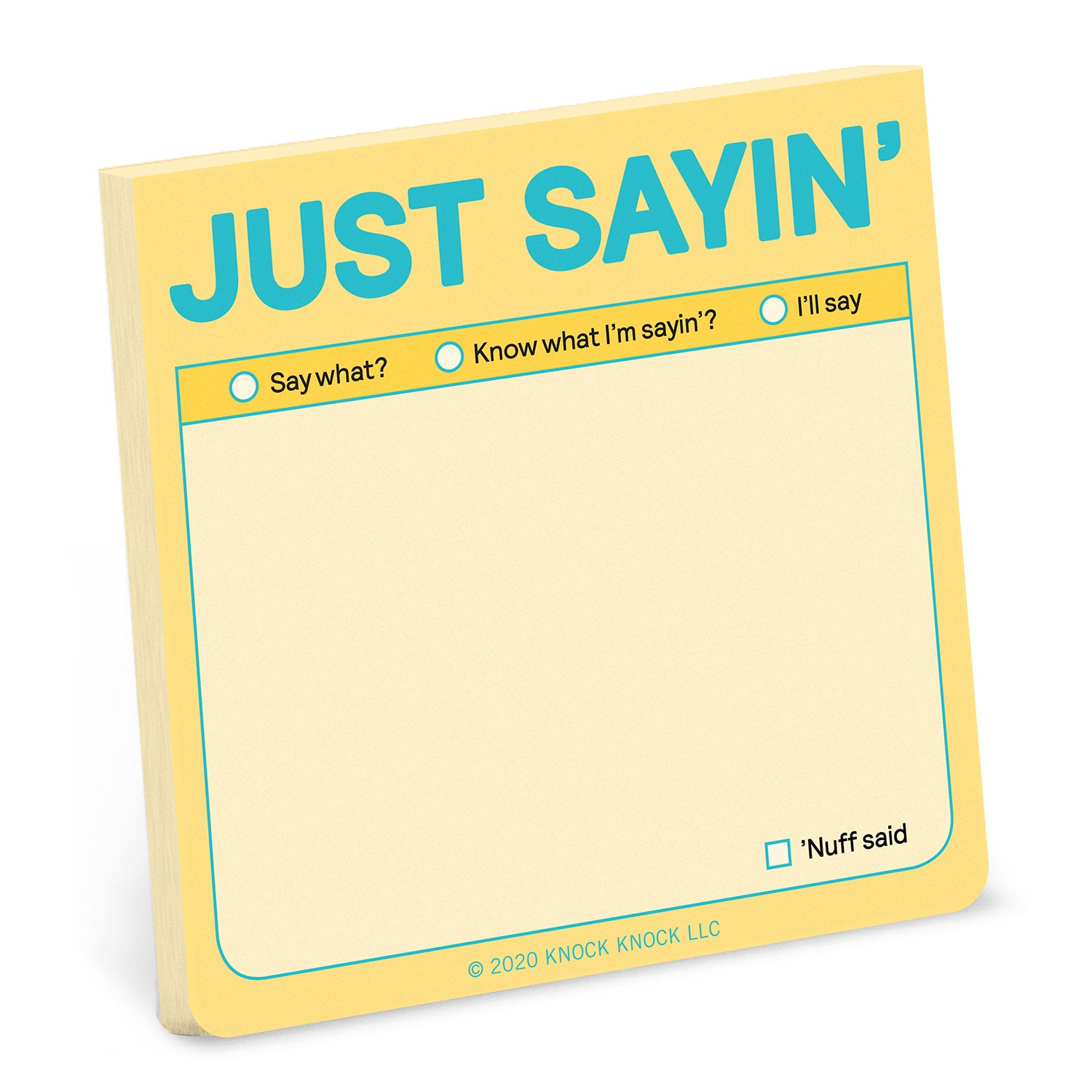 Just Sayin’ Sticky Notes (Pastel Edition)