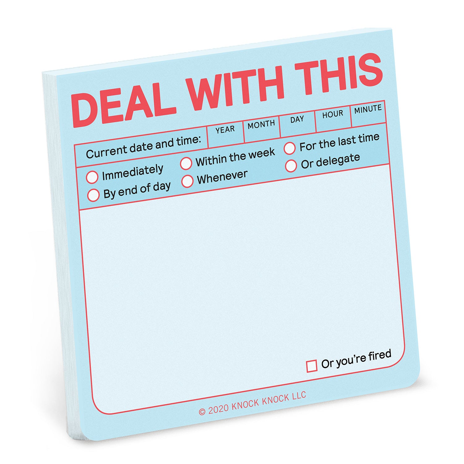Deal With This Sticky Notes (Pastel Edition)