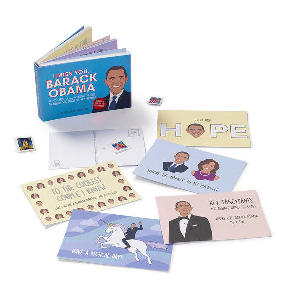 I Miss You Barack Obama 44 Postcards For All Occasions To Send To An Knock Knock