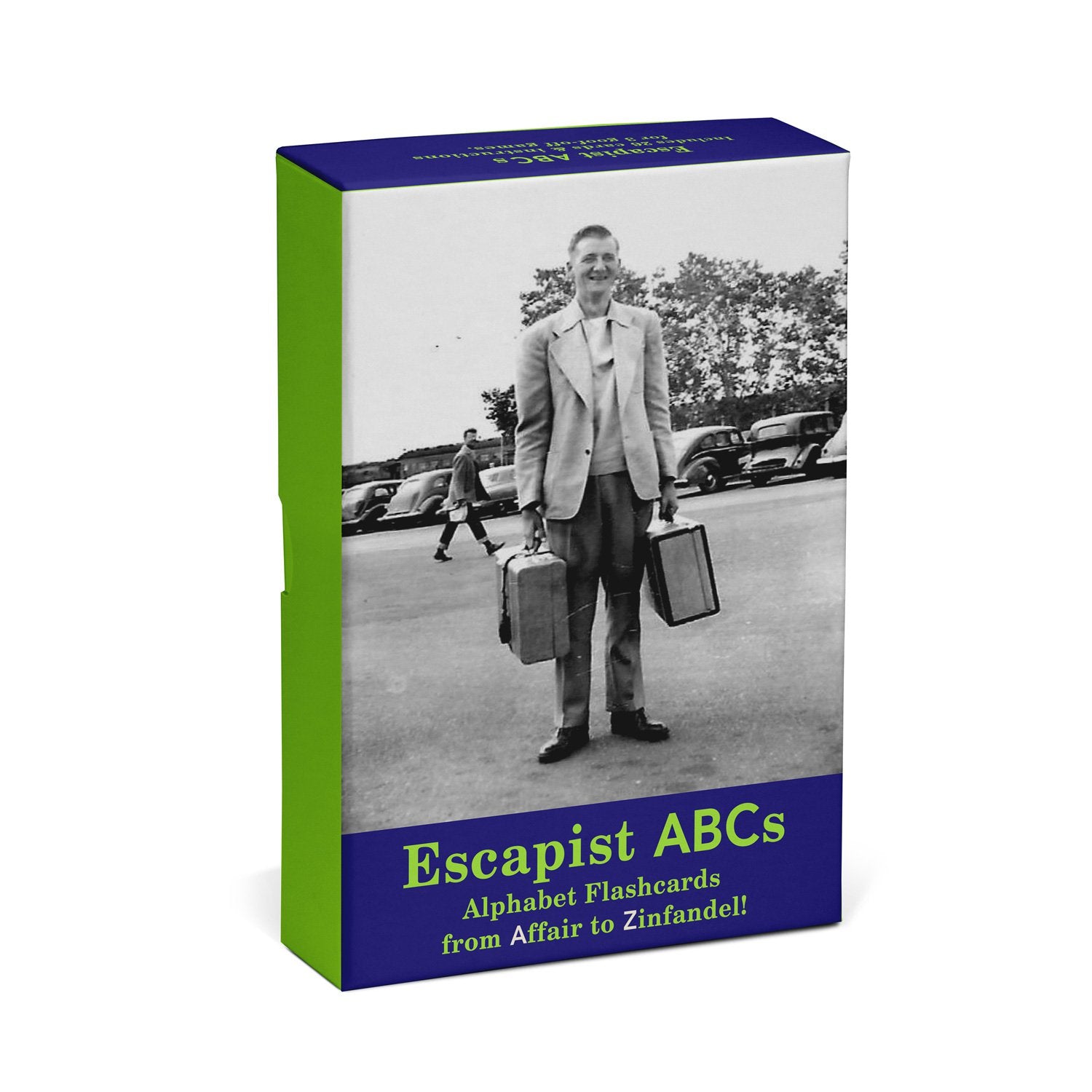 Escapist ABCs Alphabet Flashcards: From Affair To Zinfandel!