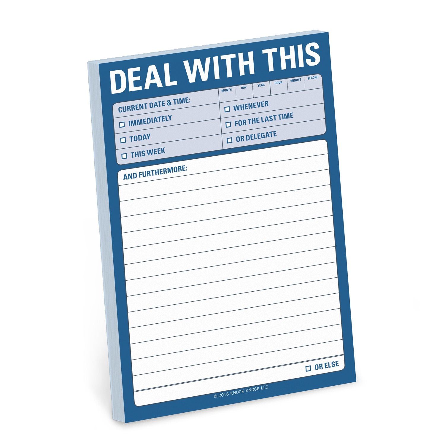 Deal With This Great Big Sticky Notes