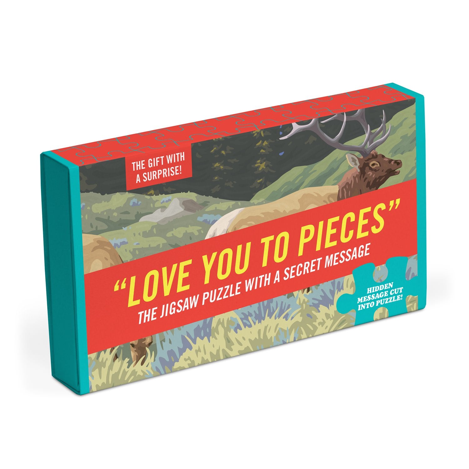 Love You To Pieces Message Puzzle