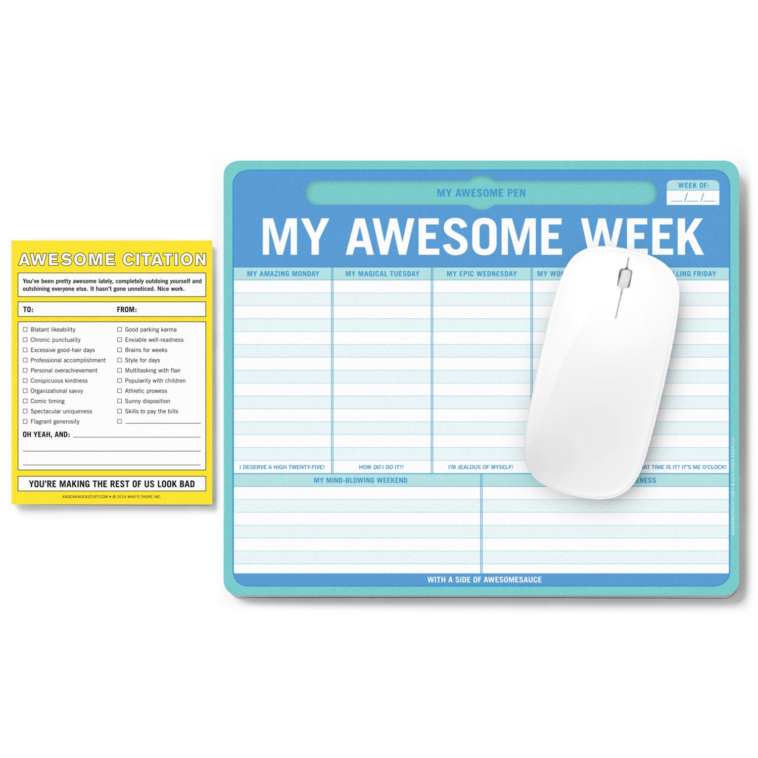 Awesome People Only Notepad Set