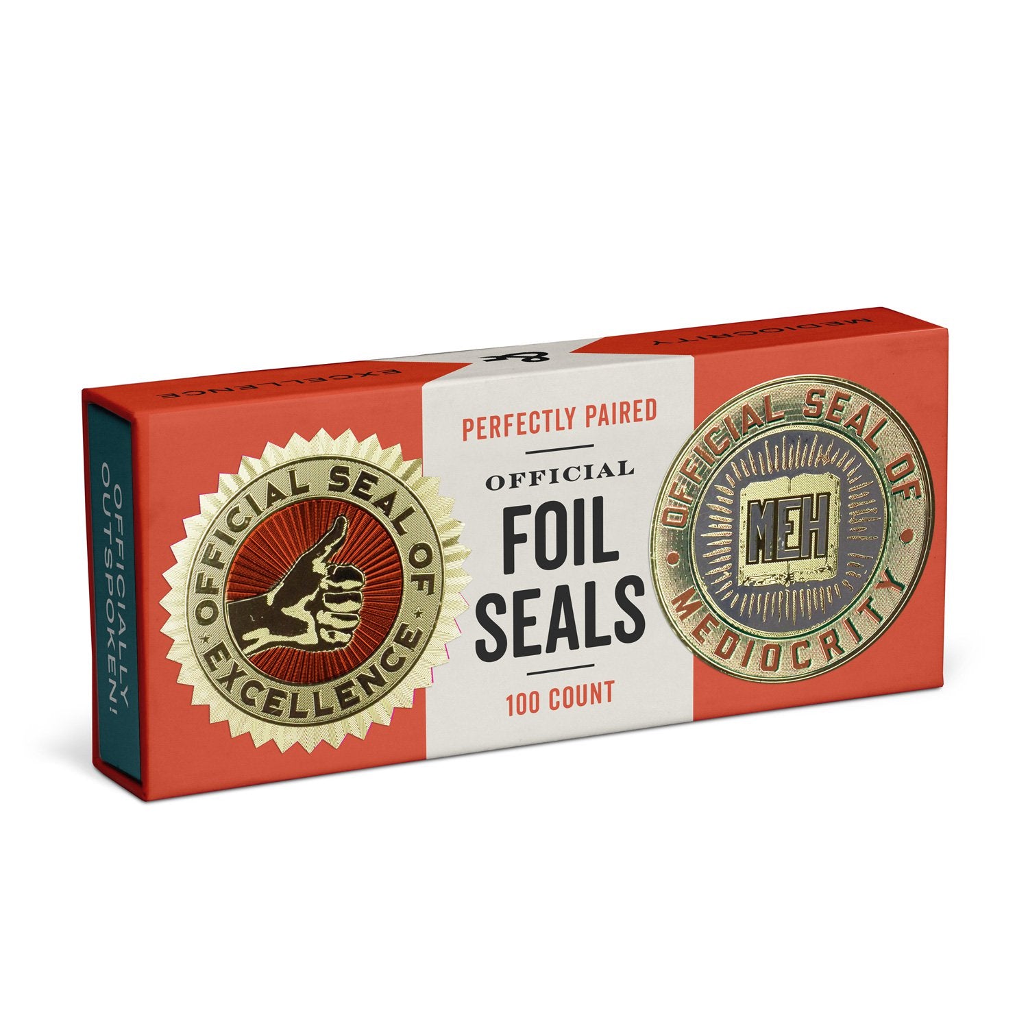 Excellence/Mediocrity Sticker Seals