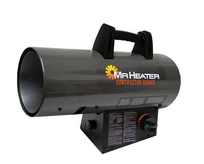Mr. Heater Contractor 60,000 BTU Forced Air Propane Heater with 10 ft. Hose and Regulator Factory Serviced