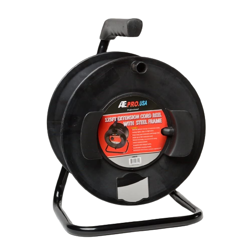 125 Foot Extension Cord Reel with Steel Frame – Tool Mart Inc.