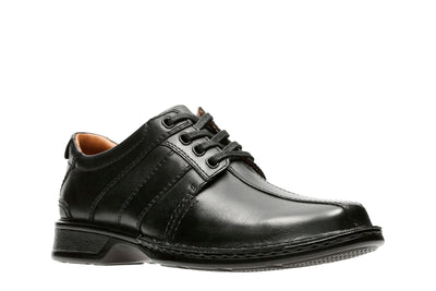 Clarks Touareg Vibe 26113920 Mens Black Wide Oxfords Plain Toe Shoes - Secondary Image