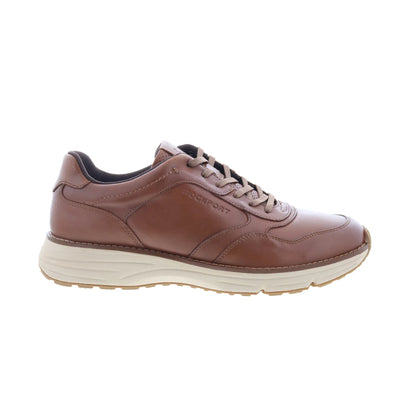 Rockport Weston Mens Brown Leather Lace Up Lifestyle Sneakers Shoes - Primary Image