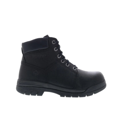 Wolverine Marquette 6" Steel Toe EH SR Mens Black Wide Work Boots - Primary Image