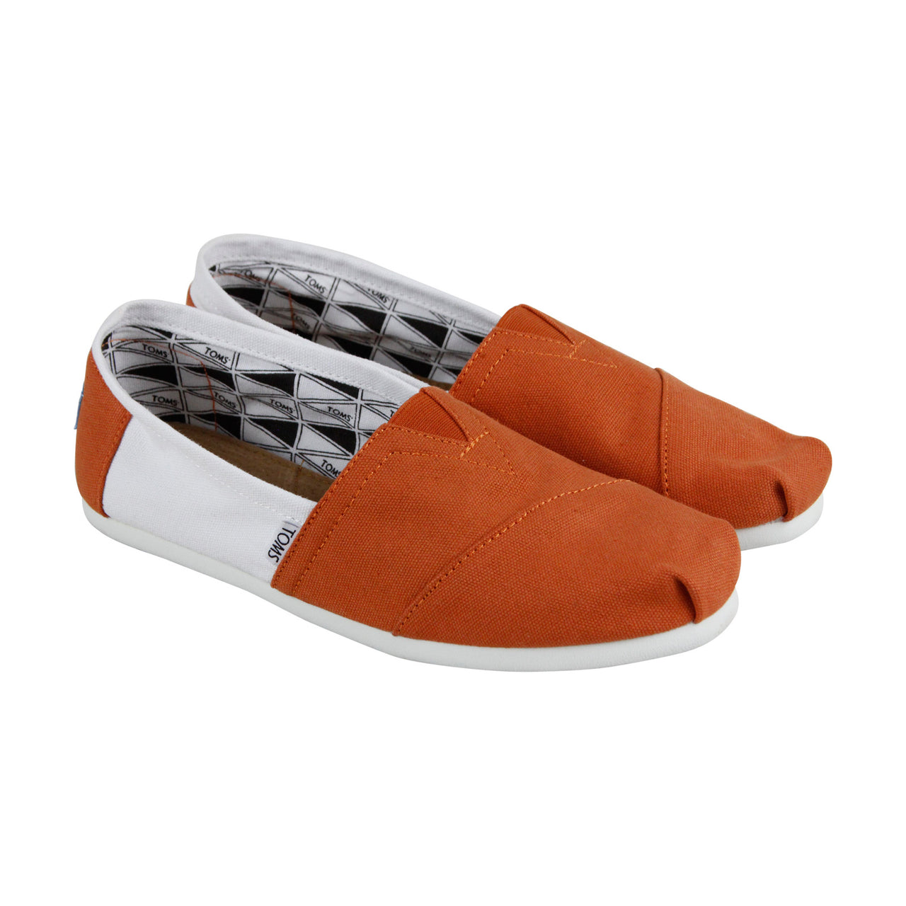 Toms Classics University Of Texas Austin Mens Orange Lifestyle Sneaker ...