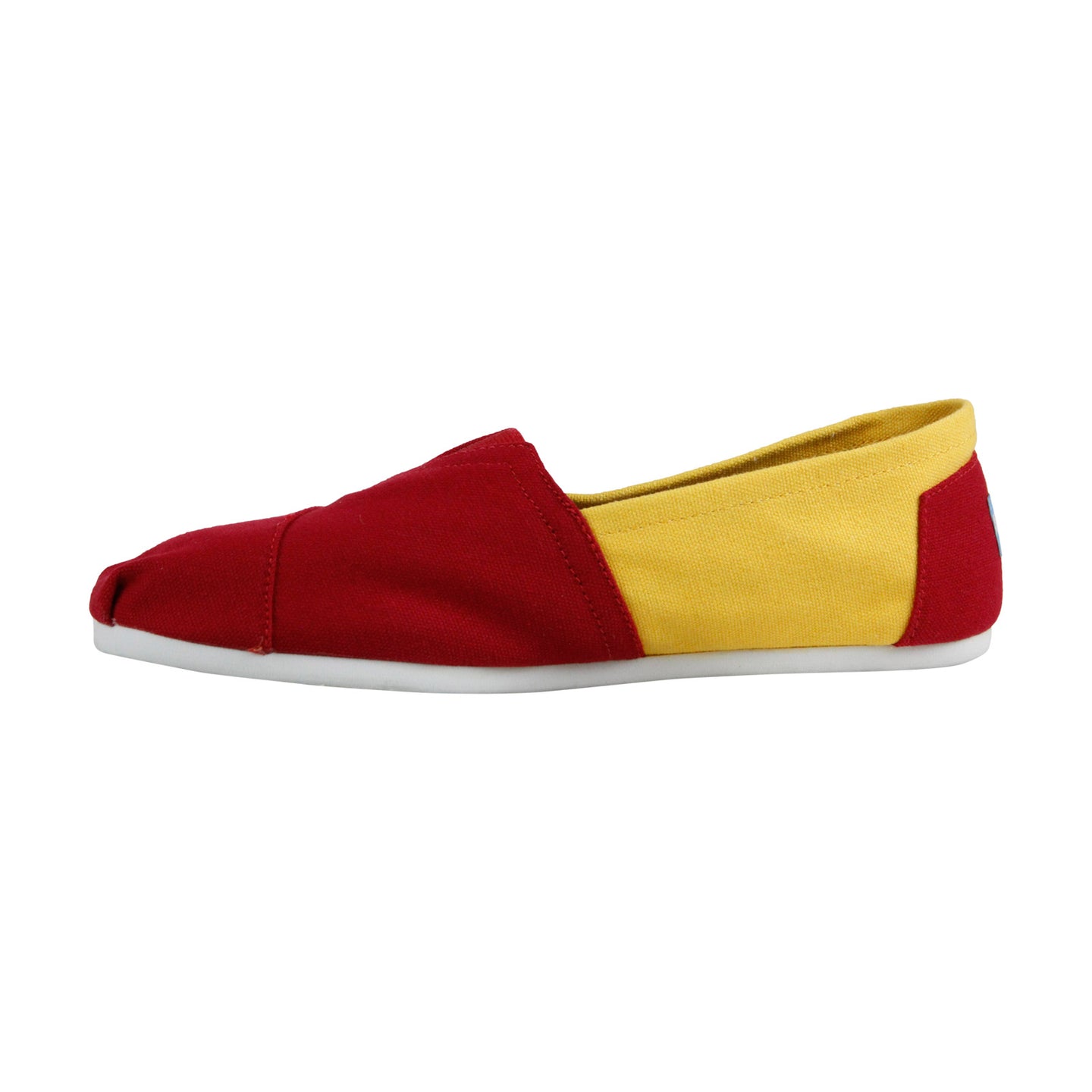 Toms Classics Usc 001300A12 Mens Red Canvas Slip On Lifestyle Sneakers ...