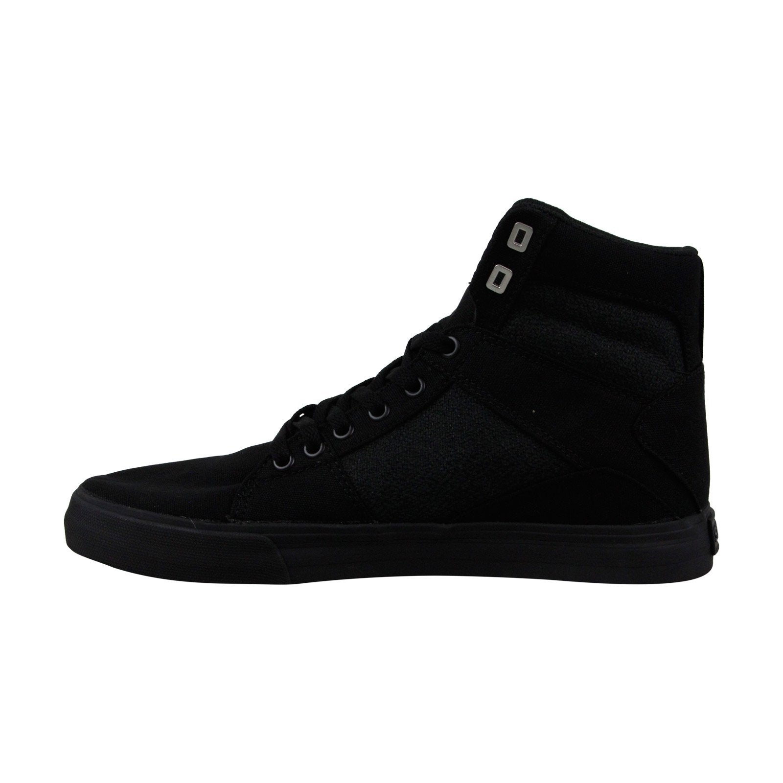 Supra Aluminum 05662 001 M Mens Black Canvas High Top Skate Sneakers S Ruze Shoes