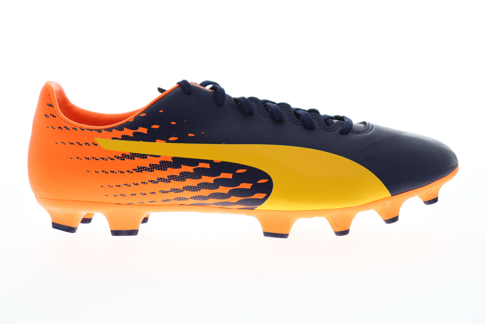 Puma EvoSpeed 17.4 FG Mens Low Top Athletic Soccer Cleat Ruze Shoes