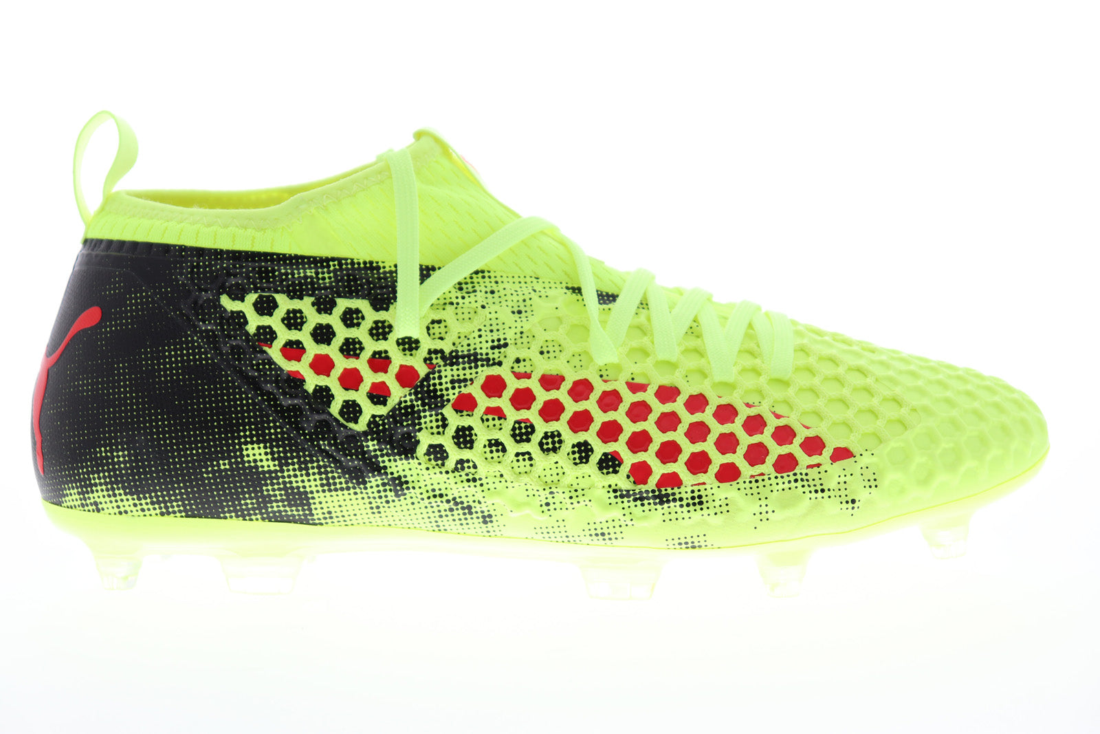 Puma Future Netfit FG AG Mens Green Soccer Clea - Ruze Shoes